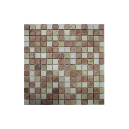 Mix Pink Honed (Турция) Мраморная мозаика Философия мозаики 305x305 мм