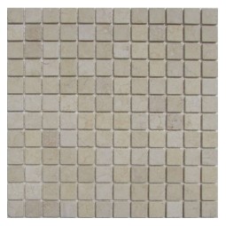 Botticino 23-4T Мраморная мозаика Философия мозаики 300x300 мм