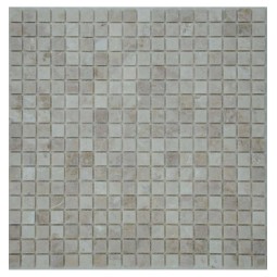 Cappucino Beige 15-4T (Турция) Мраморная мозаика Философия мозаики 305x305 мм
