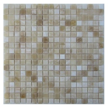 Caramel Onyx 15-8P Мозаика из оникса Философия мозаики 305x305 мм