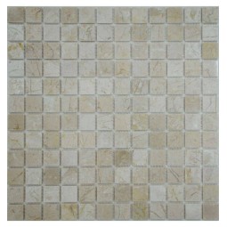 Crema Nova 23-4P (Турция) Мраморная мозаика Философия мозаики 305x305 мм