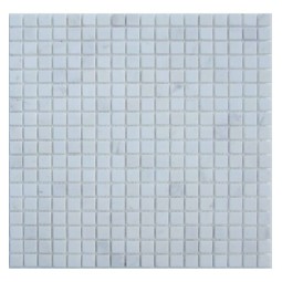 Dolomiti Bianco 15-4T Мраморная мозаика Философия мозаики 305x305 мм