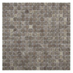 Emperador Light 15-4T Мраморная мозаика Философия мозаики 305x305 мм