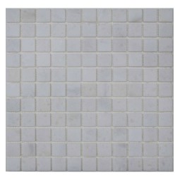 Glacial White 25-4T (Турция) Мраморная мозаика Философия мозаики 305x305 мм