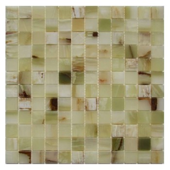 Onyx Jade Verde 23-6P Мозаика из оникса Философия мозаики 300x300 мм Onyx Jade Verde 23-6P Мозаика из оникса Философия мозаики 300x300 мм