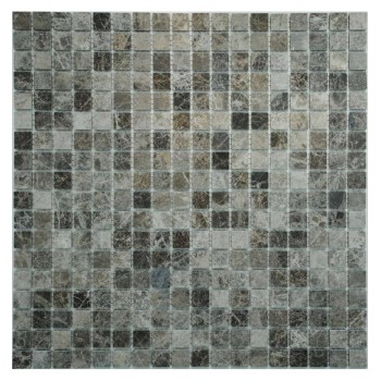 Sultan Dark 15-4P (Турция) Мраморная мозаика Философия мозаики 305x305 мм