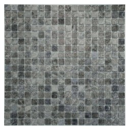 Sultan Dark 15-4T (Турция) Мраморная мозаика Философия мозаики 305x305 мм