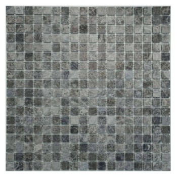 Sultan Dark 15-4T (Турция) Мраморная мозаика Философия мозаики 305x305 мм