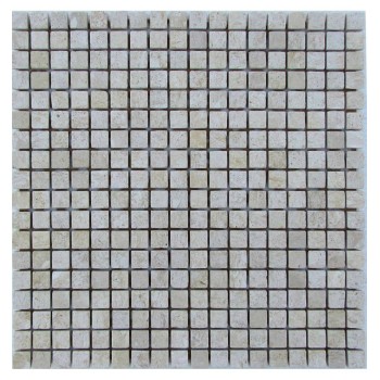 Travertine 15-7T Мозаика из травертина Философия мозаики 305x305 мм
