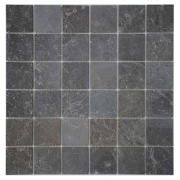 Turkish Grey 48-4T (Турция) Мраморная мозаика Философия мозаики 305x305 мм