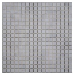 White Dolomite 15-6P (Турция) Мраморная мозаика Философия мозаики 305x305 мм