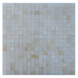 White Onyx 15-6P Мозаика из оникса Философия мозаики 305x305 мм