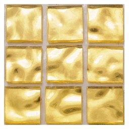 GMC02-15 Стеклянная мозаика и имитацией золота Философия мозаики 300x300 мм