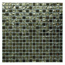 Luxury Gold 15 Стеклянная мозаика Философия мозаики 300x300 мм