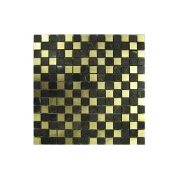 Gold Leaf Мозаика из мрамора и металла Философия мозаики 305x305 мм