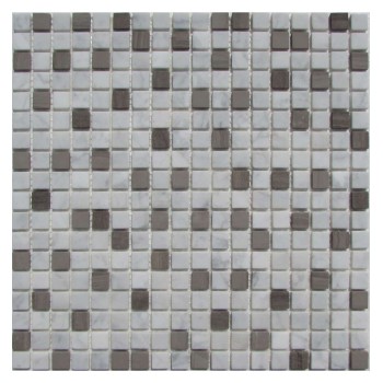 Eminence Grise 15-4T Мраморная мозаика Философия мозаики 305x305 мм