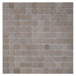 Light Travertine 23-4T Мозаика из травертина Философия мозаики 305x305 мм