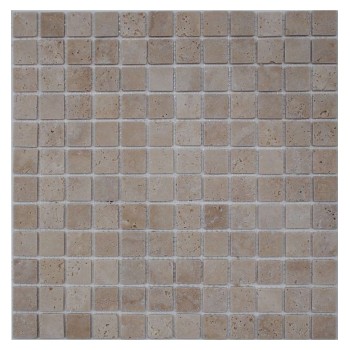 Light Travertine 23-4T Мозаика из травертина Философия мозаики 305x305 мм