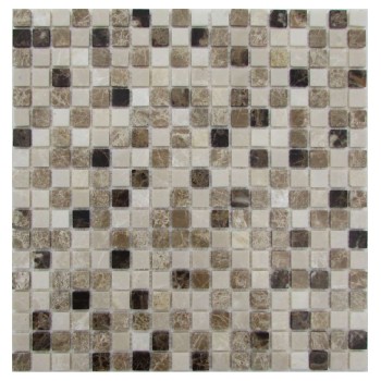 Mix Emperador 15-4P (Турция) Мраморная мозаика Mix Emperador 154P Философия мозаики 305x305 мм Mix Emperador 15-4P (Турция) Мраморная мозаика Mix Emperador 154P Философия мозаики 305x305 мм