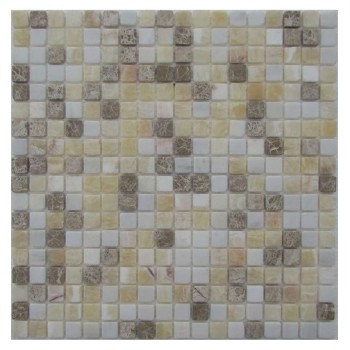 White Cream 15-4T Мраморная мозаика Философия мозаики 300x300 мм