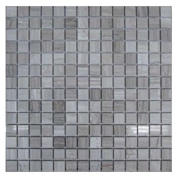 White Wooden 20-4P Мраморная мозаика Философия мозаики 305x305 мм