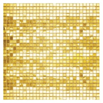 GMC01-10 Стеклянная мозаика с имитацией золота Философия мозаики 300x300 мм