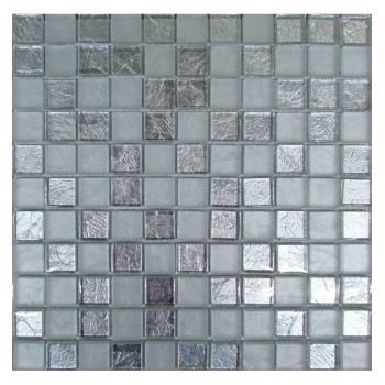 H2502 Стеклянная фольгированная мозаика Философия мозаики 300x300 мм