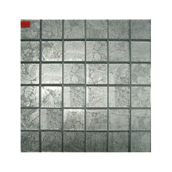 HD602 Стеклянная фольгированная мозаика Философия мозаики 300x300 мм