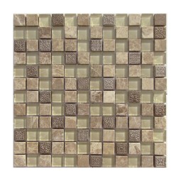 Krit 5 Мозаика из камня и стекла Философия мозаики 300x300 мм