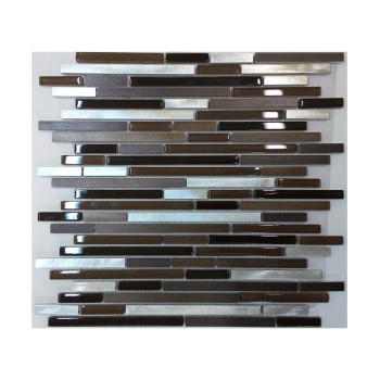 XF257 Металлическая мозаика Философия мозаики 300x300 мм