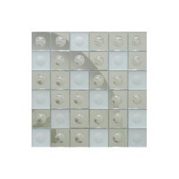 Silver-M Round Зеркальная мозаика Философия мозаики 300x300 мм