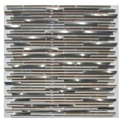 H5419 Мозаика из металла и стекла Философия мозаики 298x318 мм