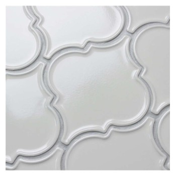 Porcelain Arabesko Plate Beige 160 Керамическая мозаика Философия мозаики 218x218 мм