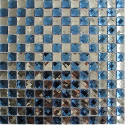 F2x2 Стеклянная мозаика со стразами Керамоград 304x304 мм