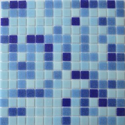 MC128 (на сетке) Стеклянная мозаика Керамоград 305x305 мм