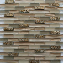 SZ-003 Стеклянная мозаика Керамоград 300x300 мм