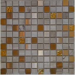 MIW 17 Мозаика из керамики и стекла  300*300 мм