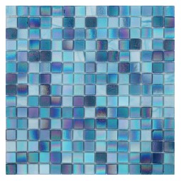Parad Blue Стеклянная мозаика Orro 327x327 мм