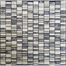 PIX319 Мраморная мозаика PIXEL 310x307 мм