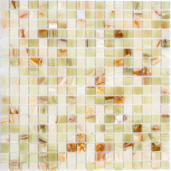 PIX201 Мозаика из оникса PIXEL 305x305 мм