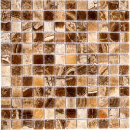 PIX206 Мозаика из оникса PIXEL 305x305 мм