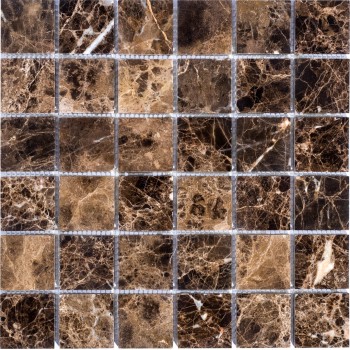 PIX218 Мраморная мозаика PIXEL 305x305 мм