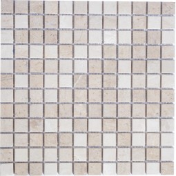 PIX235 Мраморная мозаика PIXEL 305x305 мм