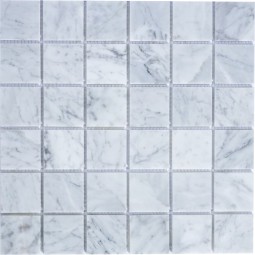PIX238 Мраморная мозаика PIXEL 305x305 мм