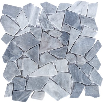 PIX263 Мраморная мозаика PIXEL 305x305 мм