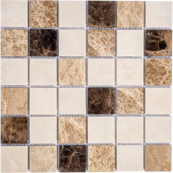 PIX270 Мраморная мозаика PIXEL 305x305 мм