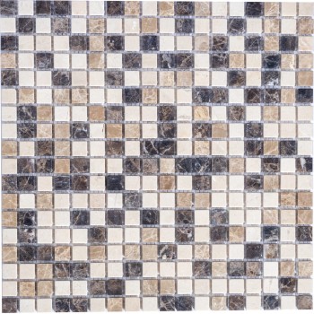 PIX271 Мраморная мозаика PIXEL 305x305 мм