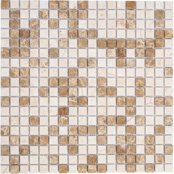 PIX273 Мраморная мозаика PIXEL 305x305 мм