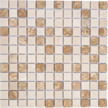 PIX274 Мраморная мозаика PIXEL 305x305 мм