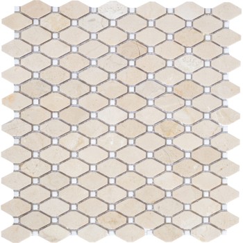 PIX285 Мраморная мозаика PIXEL 286x295 мм
